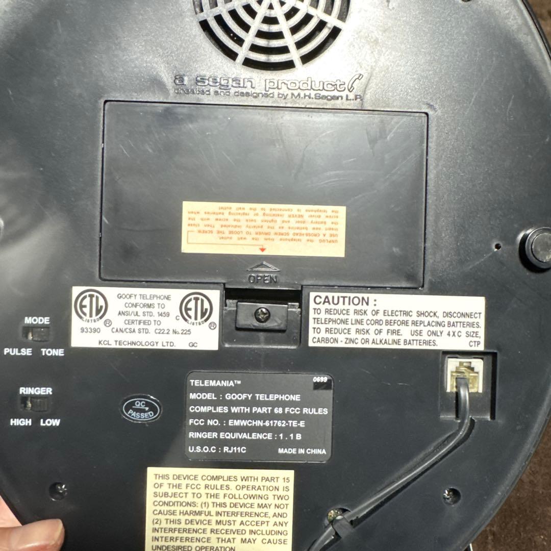 グーフィー電話 M.H.セガン製