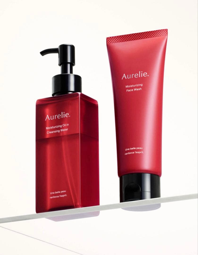 オレリー　プレミアムエイジング5点セット＋マスク+泡立てネット　新品