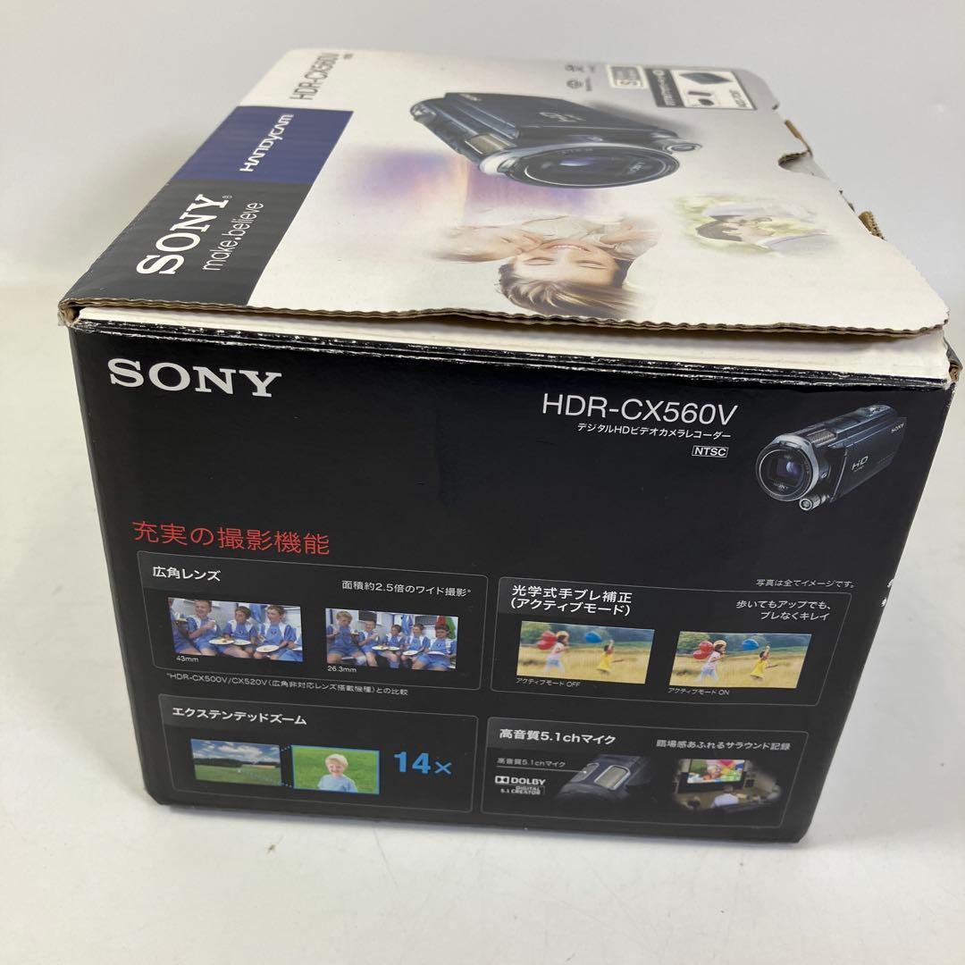 【美品・動作確認済】 SONY ソニー ハンディカム HDR-CX560V