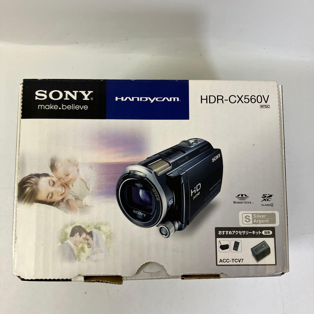 【美品・動作確認済】 SONY ソニー ハンディカム HDR-CX560V