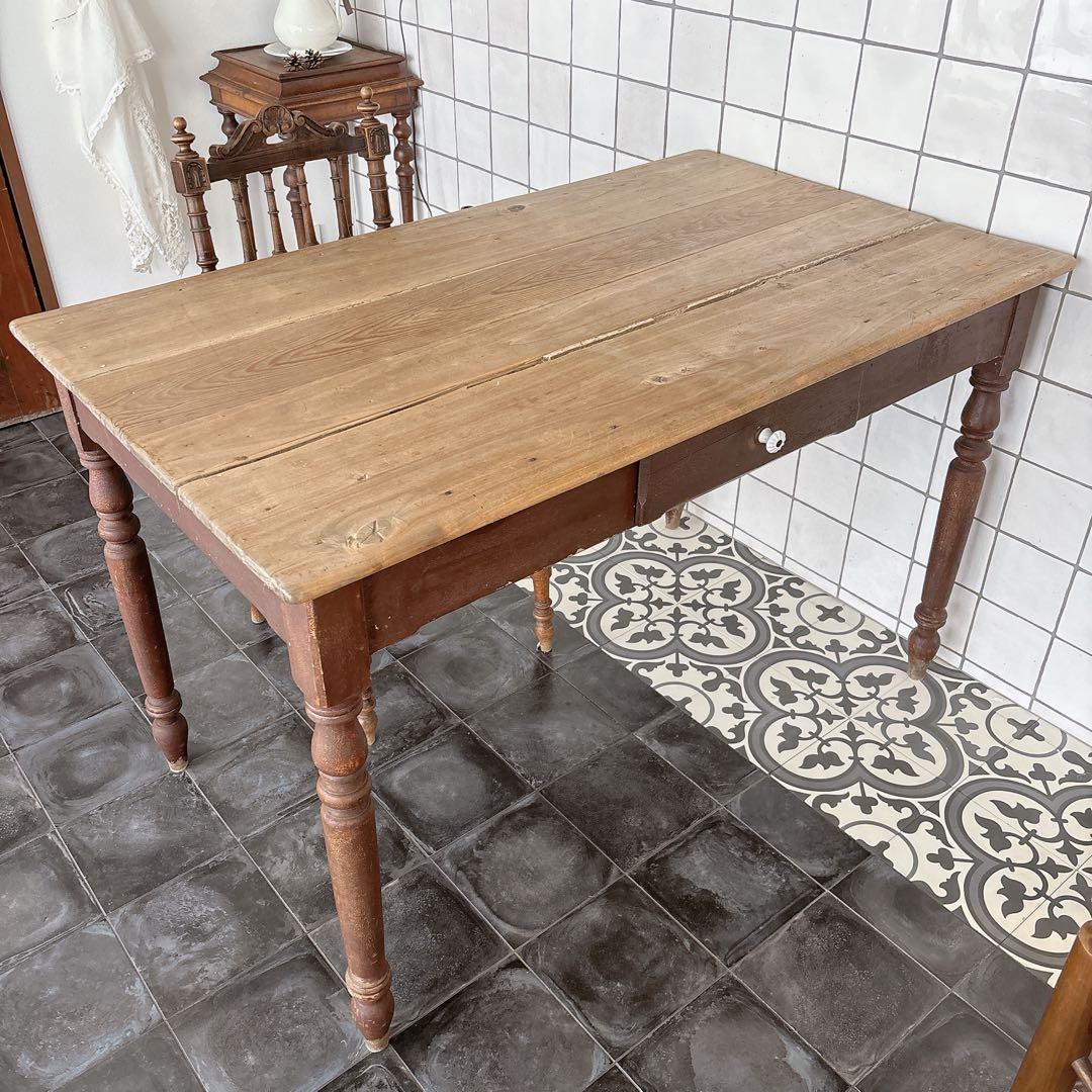 フランスアンティーク ダイニングテーブル