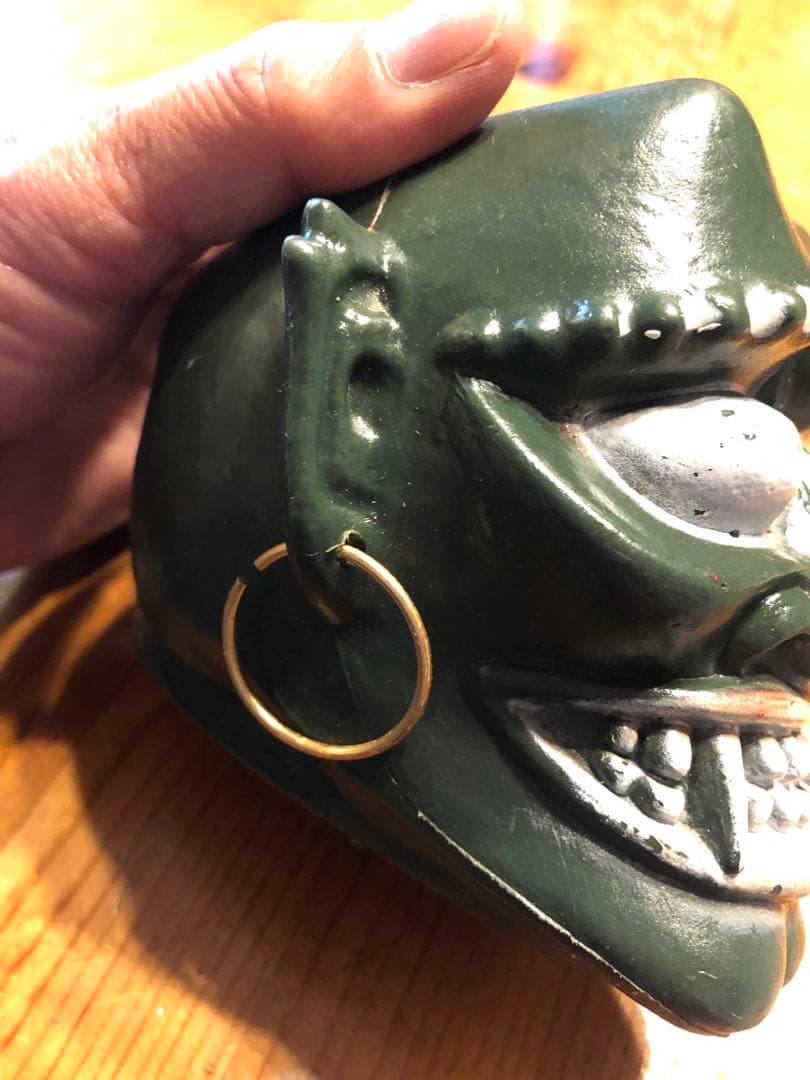 ビンテージ　60s デビル　悪魔　モンスター　般若　ポリ人形　スカル　チープトイ