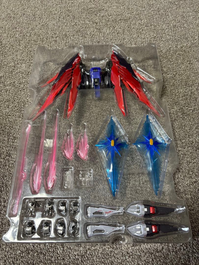 L BUILD ストライクフリーダムガンダム + デスティニーガンダム