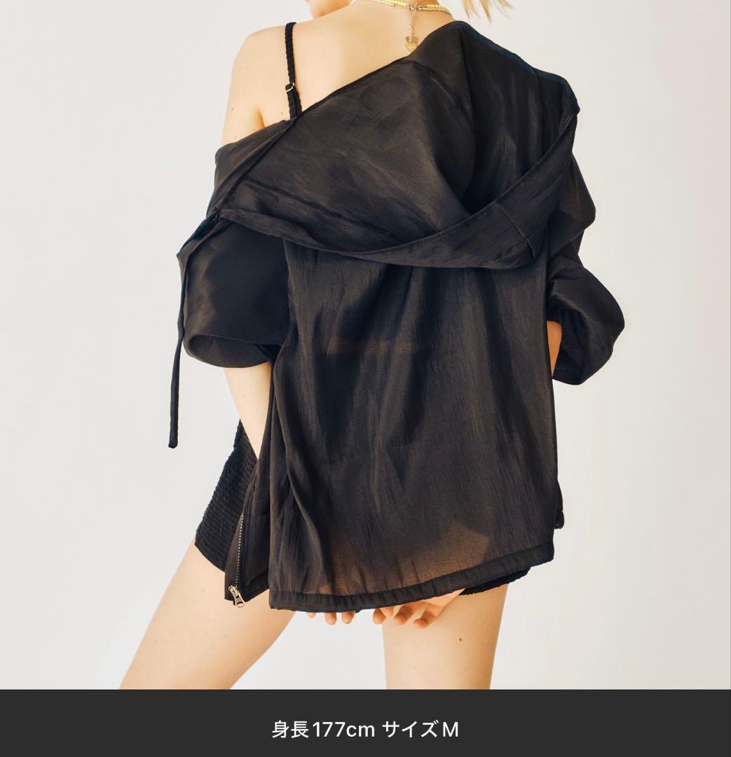 値下げ中【公式完売商品】mystic シアーパーカー付き　4SET水着　Mサイズ