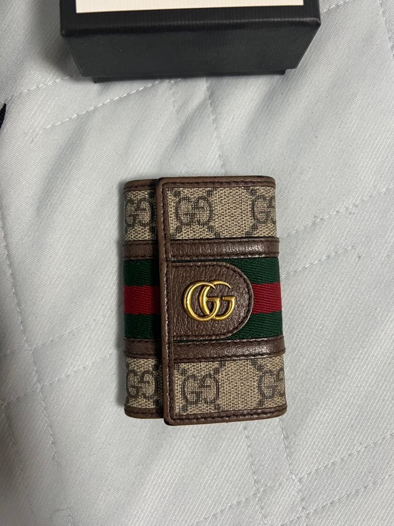 GUCCI 〔オフィディア〕GGキーケース 即購入NG❌