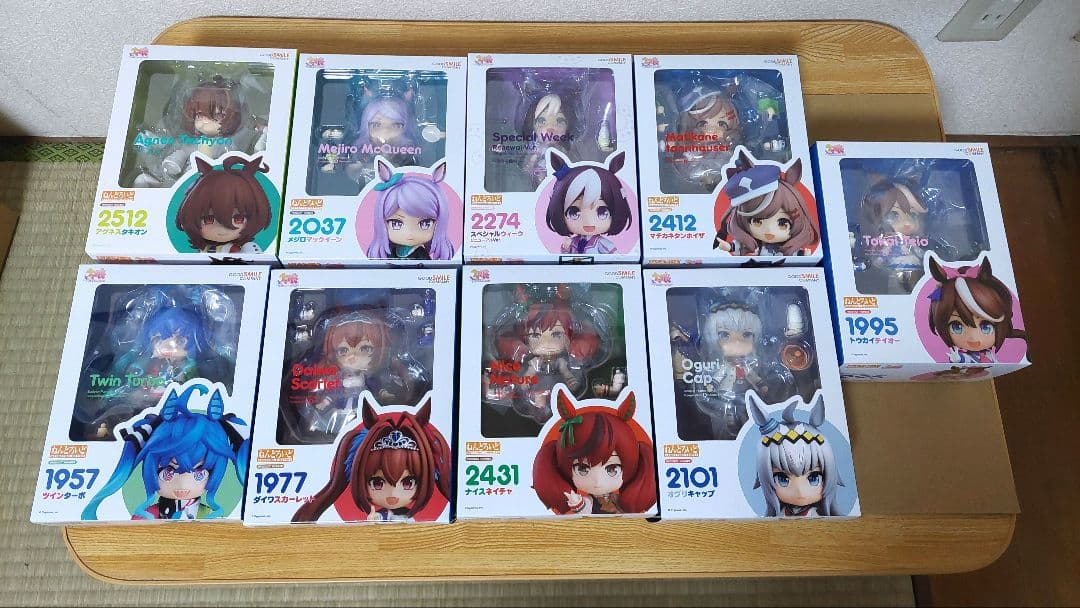 ウマ娘 ねんどろいど 9点まとめ売り+グッスマ予約特典パーツ3点付き