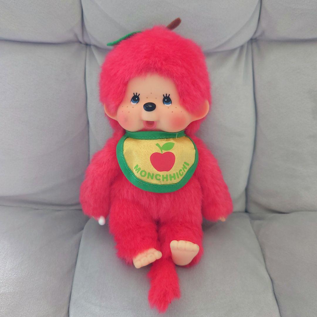 青森限定　りんご　モンチッチ　monchhichi　Sサイズ　全長約19cm