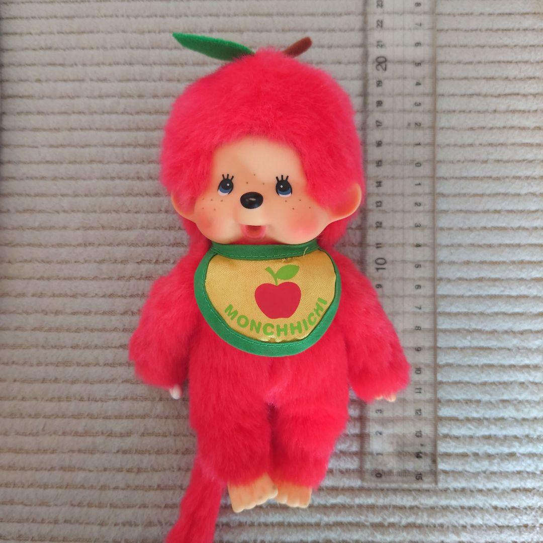 青森限定　りんご　モンチッチ　monchhichi　Sサイズ　全長約19cm