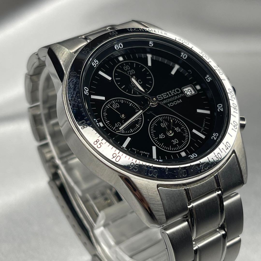 SEIKO 7T92-0DW0 クロノグラフ 【完・美品】