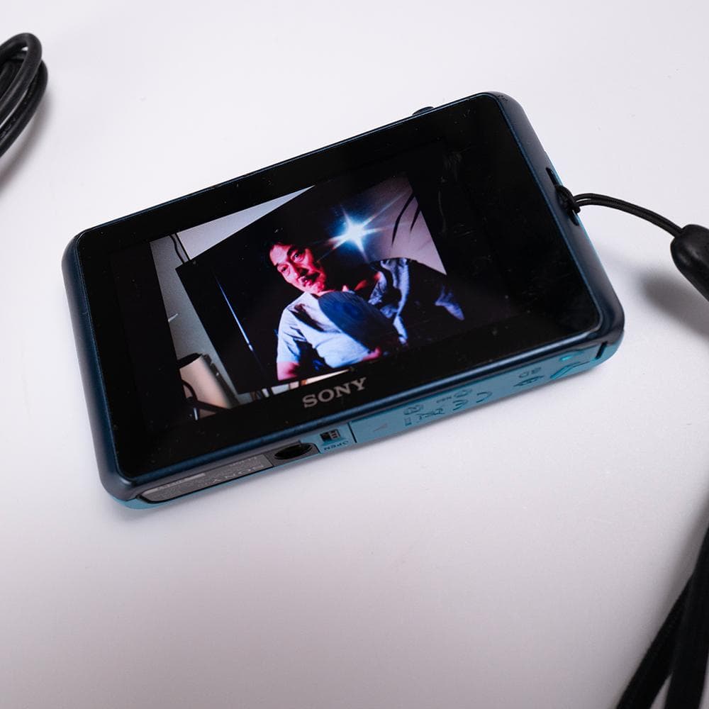 動作確認済 SONY Cyber-shot DSC-TX10 ブルー y2k