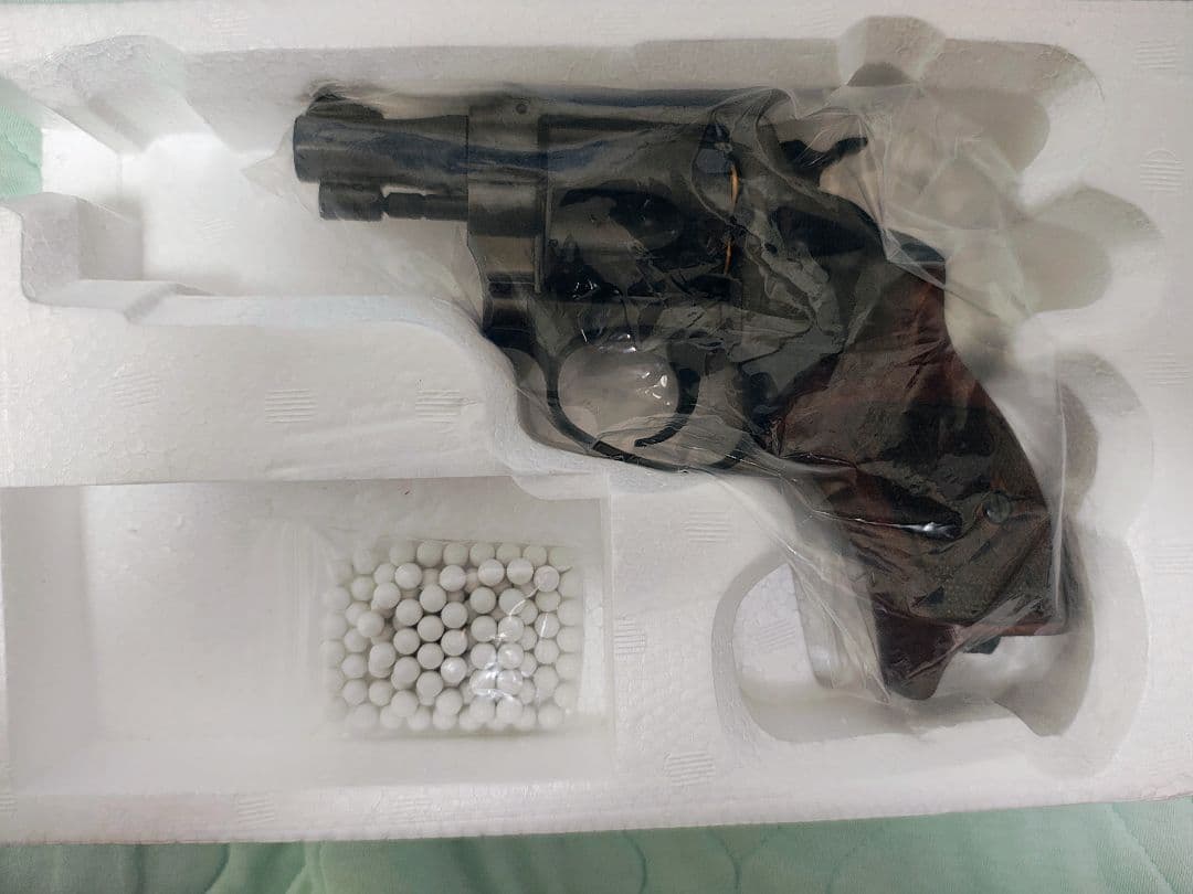 ポリスリボルバー　エクセレントヘビーウエイト　ハーフチェッカー仕様　2インチ