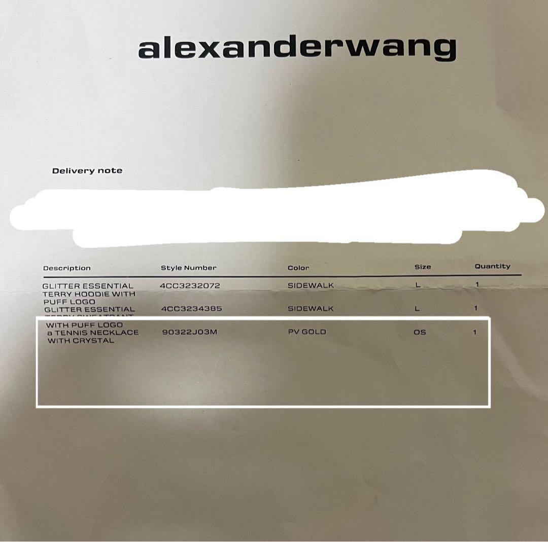 alexanderwang ネックレス