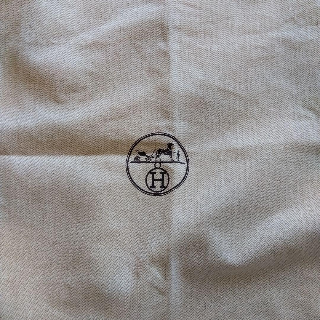 50●エルメス　HERMES　タグ付　バスケット　保存袋　特大サイズ