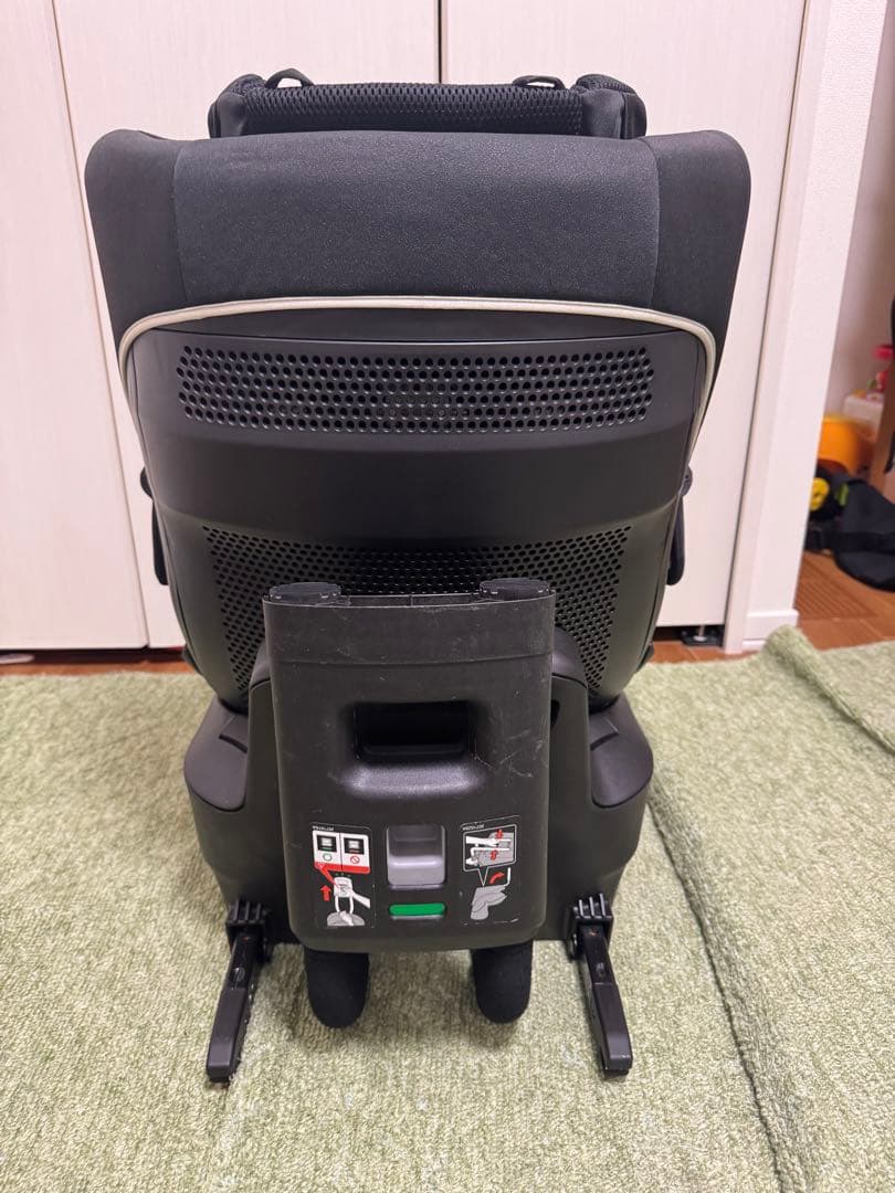 エールベベ クルット6i グランス BF950 ブラック 美品 ISOFIX