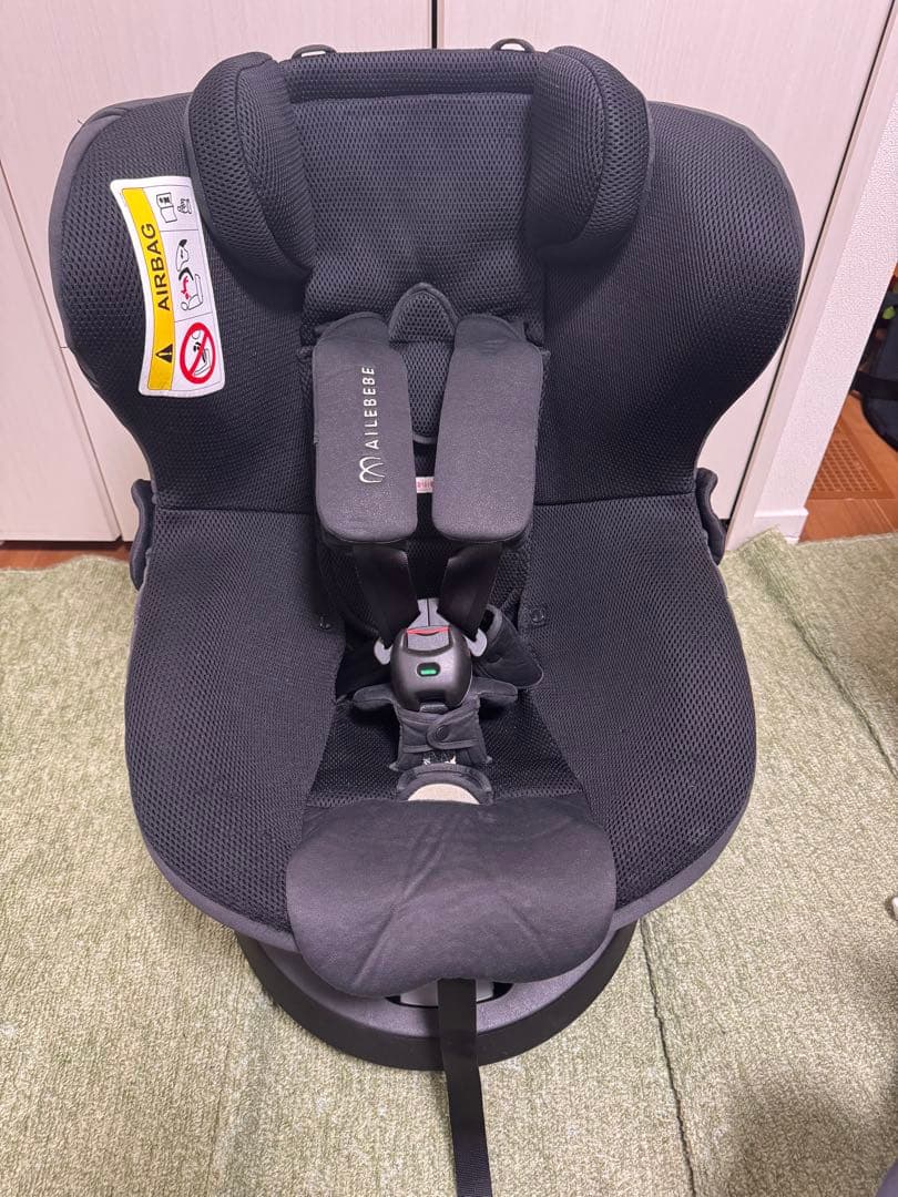 エールベベ クルット6i グランス BF950 ブラック 美品 ISOFIX