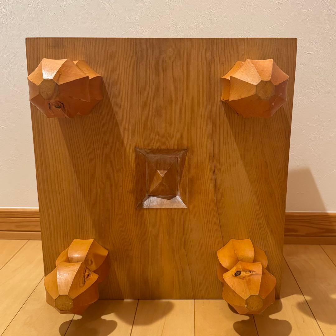 本榧 5寸 天地柾 / 本蛤碁石 / 那智黒 / 銘木碁笥 フルセット