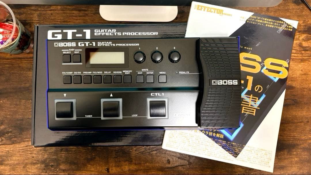 BOSS GT-1 マルチエフェクター　元箱付属品