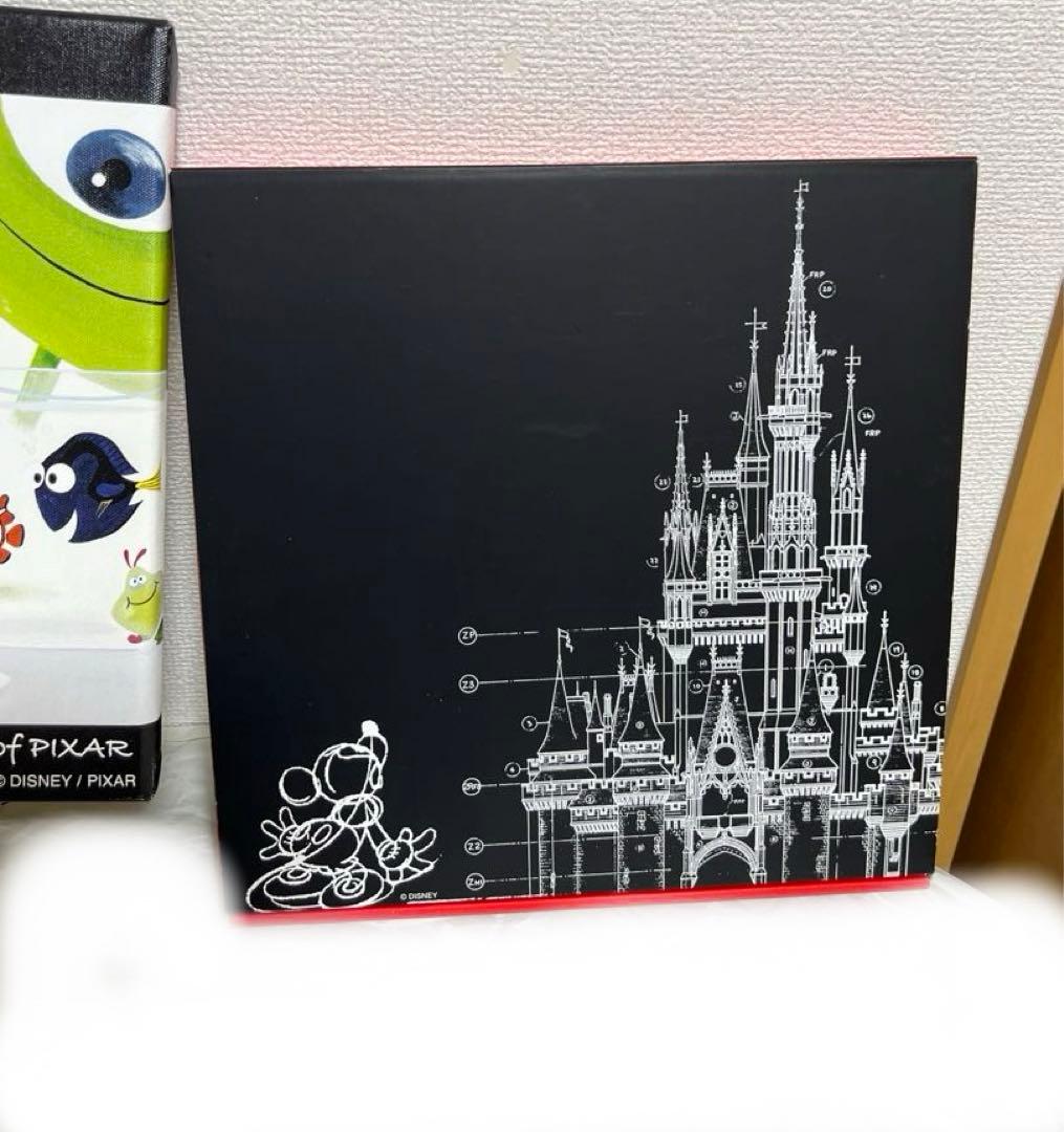 ディズニーのアートパネル（トイストーリー、モンスターズインク、ミッキー）