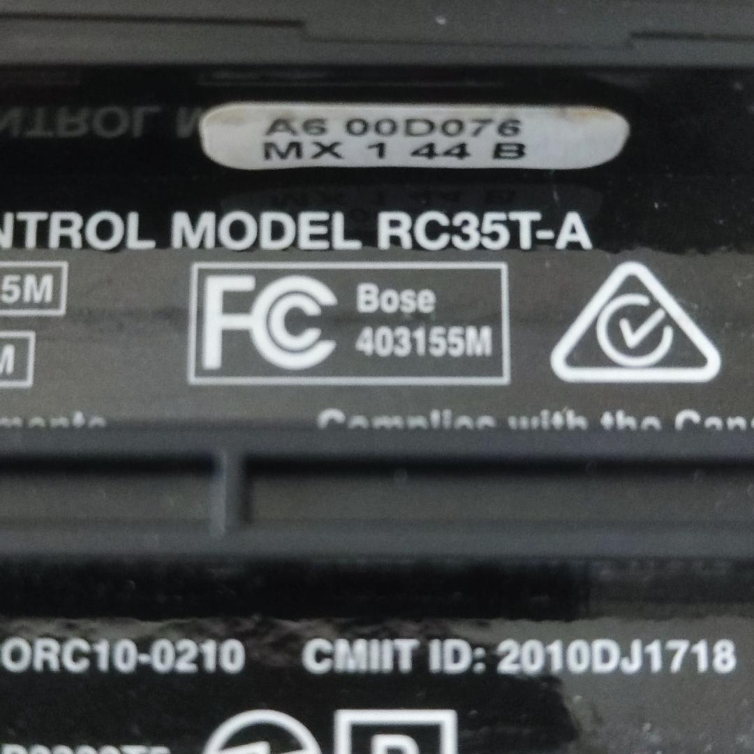 BOSE RC35T-A リモコン