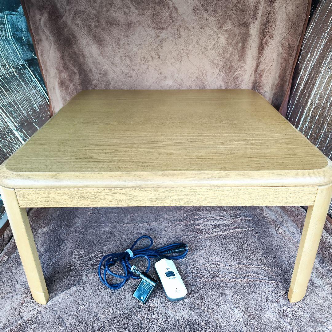 滝口木材 家具調こたつ TM41 こたつ 80 リモコン付 高年式