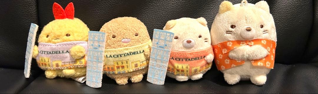 すみっコぐらし　グッズまとめ売り　てのりぬいぐるみ　ねこ　とかげ　えびふらい