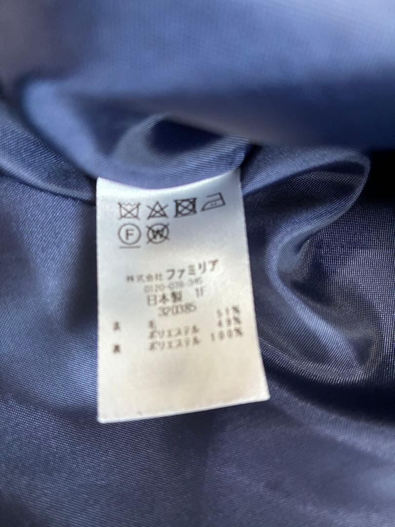 【現行品　美品】ファミリア　150 プリーツスカート　女の子　familiar