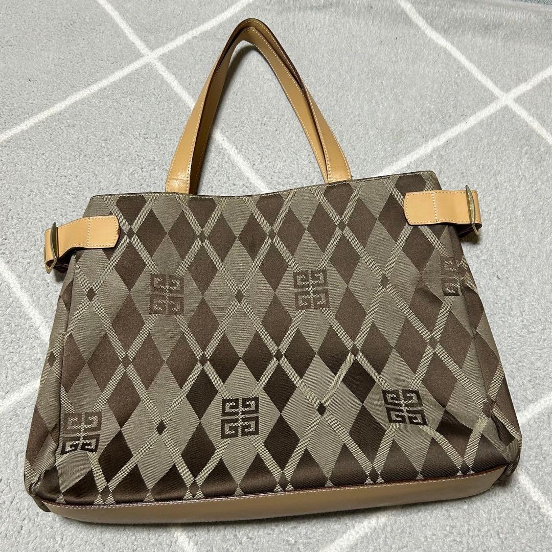 Givenchy ダイヤモンドパターン トートバッグ