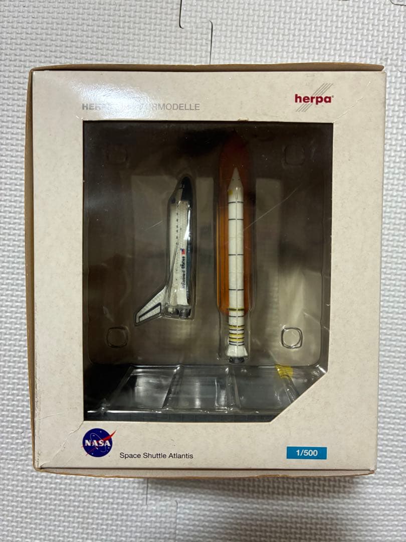 herpa スペースシャトルアトランティス 1/500 レア品