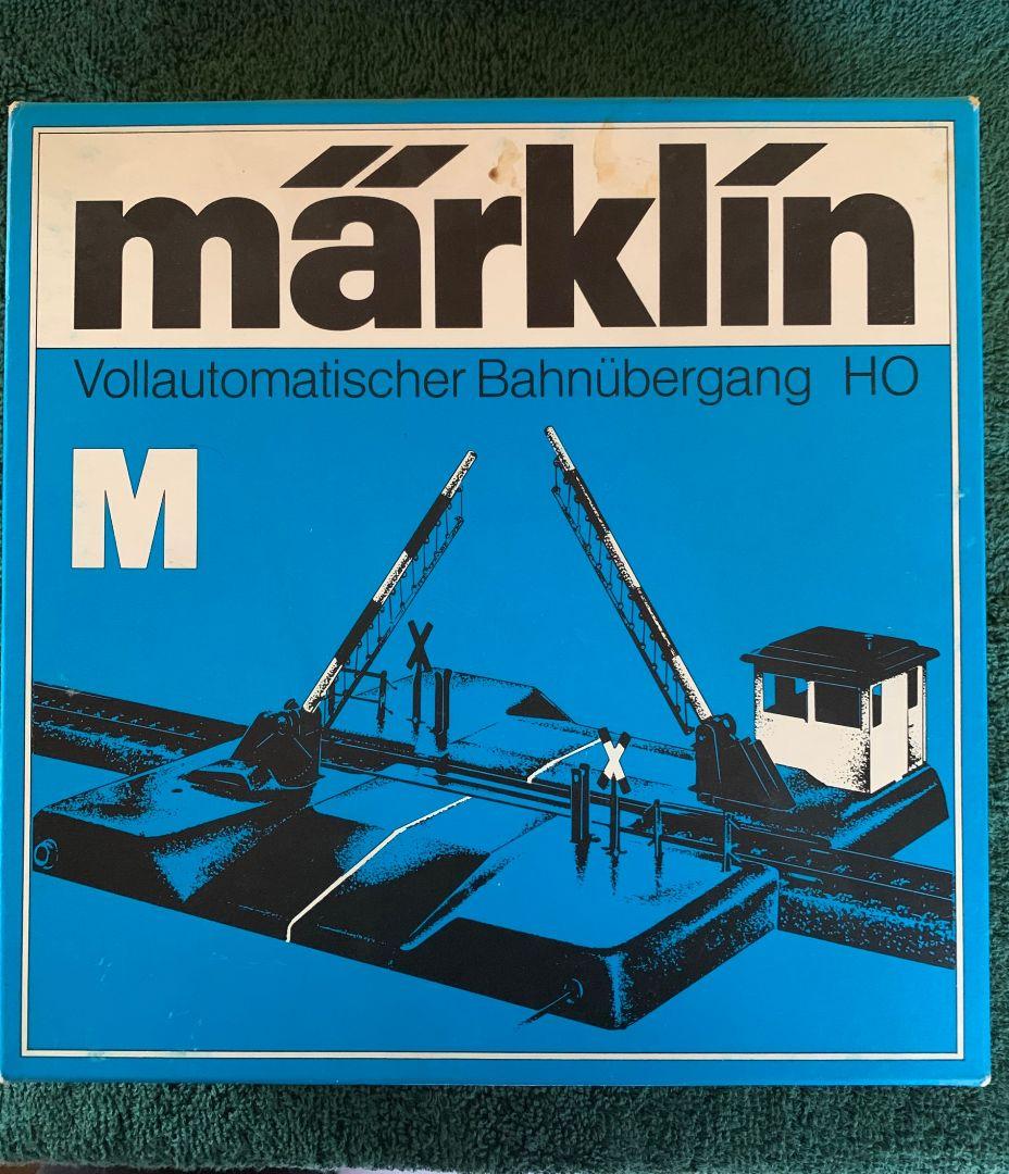 入手不可能メルクリンHOドイツ国鉄踏切セットNo7192 廃番品