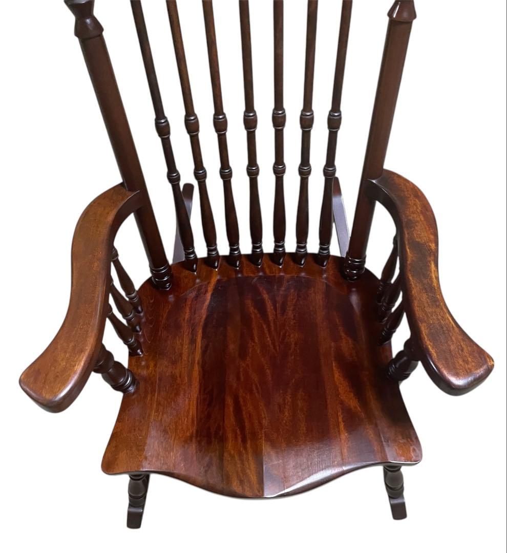 【松本民芸家具】ロッキングチェア ミズメ桜 揺り椅子 304F型