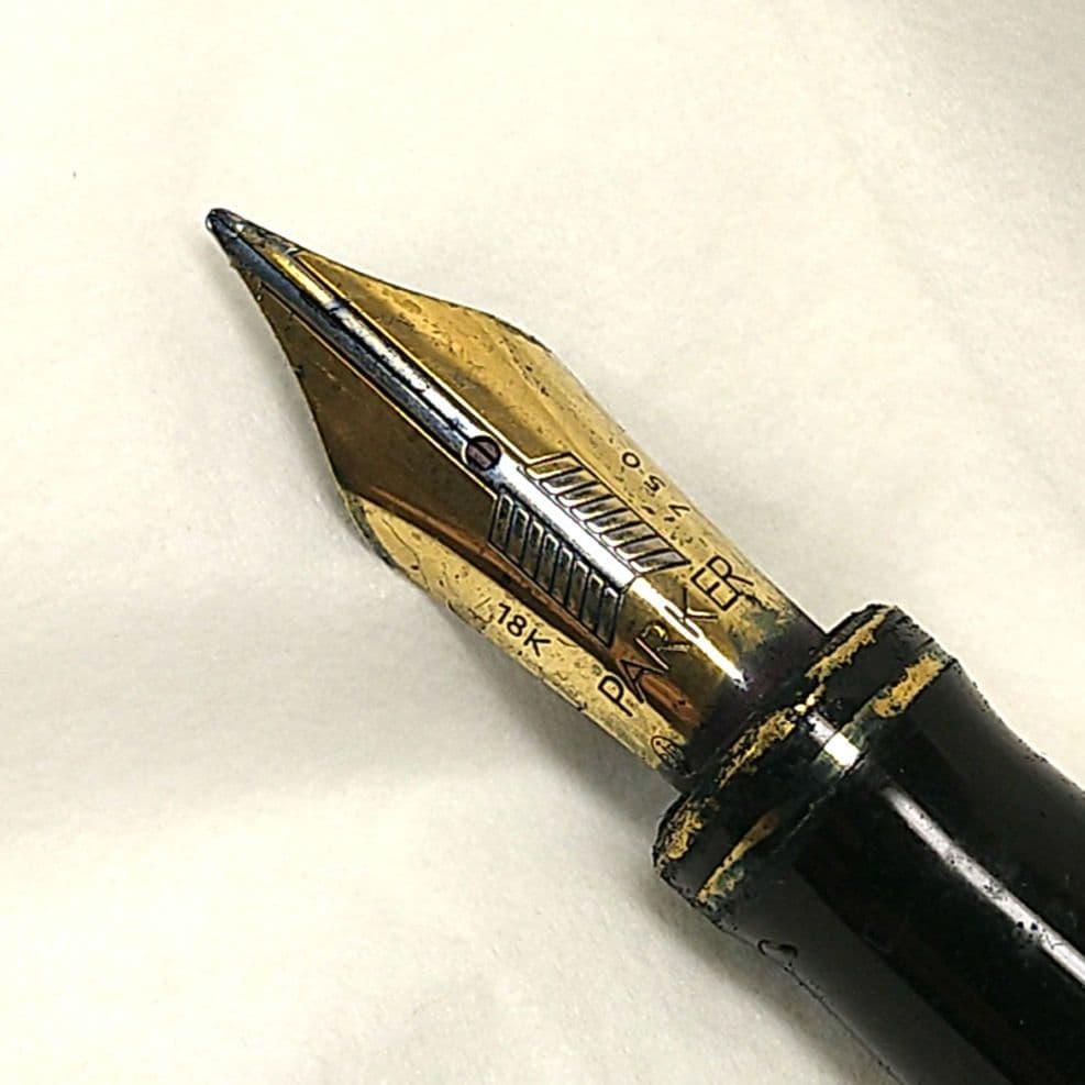 パーカー 万年筆 デュオフォールド センテニアル(1988) & ボールペン