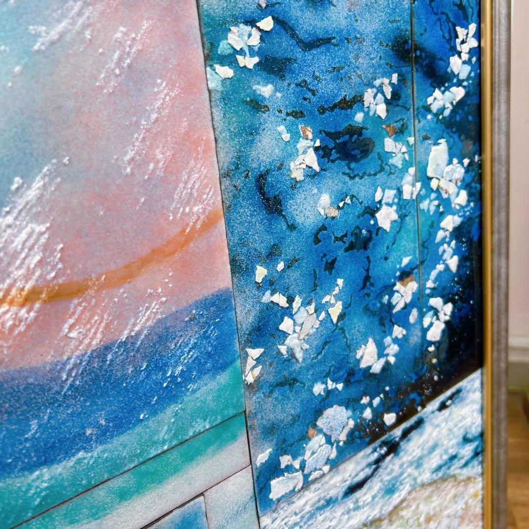 七宝焼 壁画 ⑥