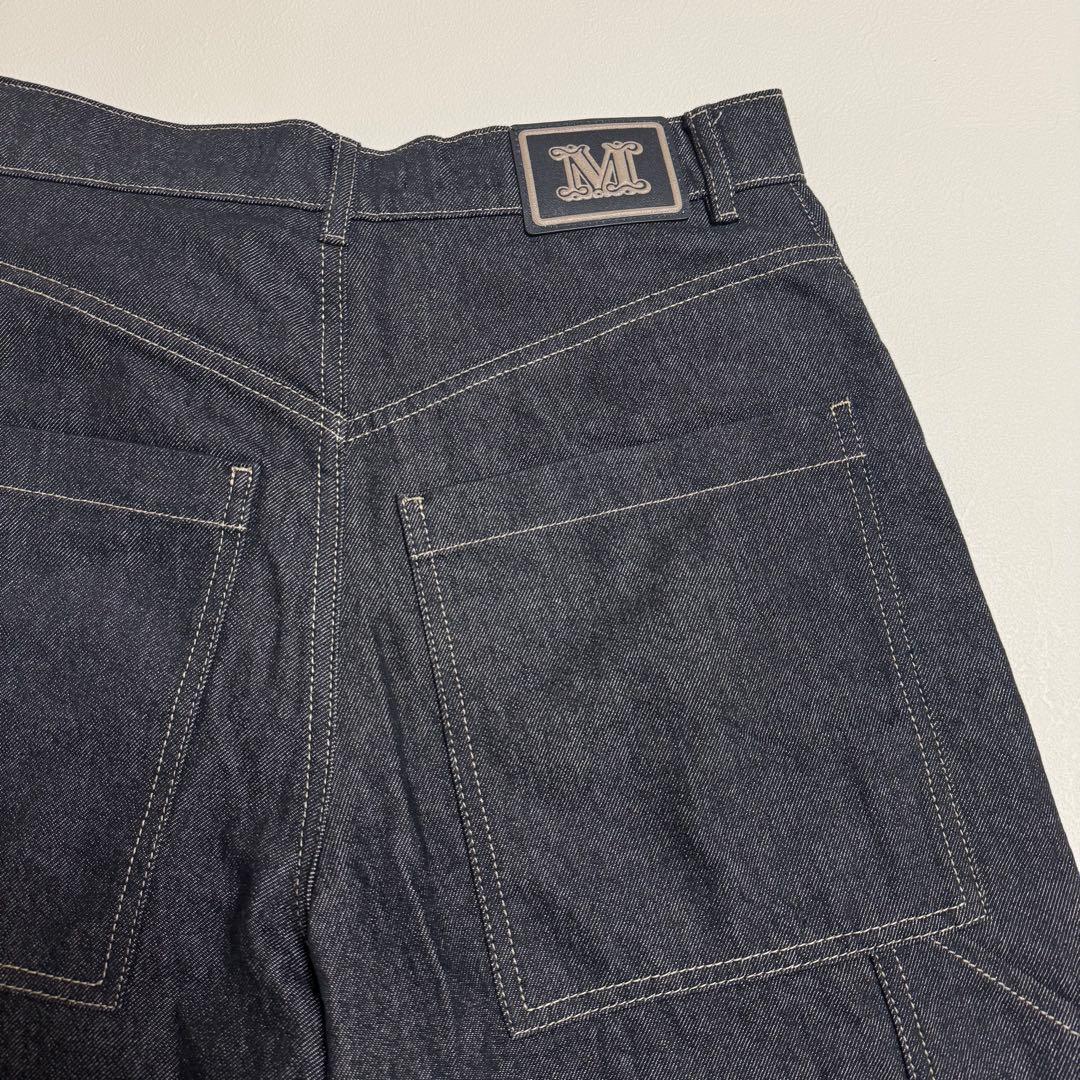 美品♡マックスマーラ　デニム ワークパンツ カーペンター　42 ジーンズ　パンツ