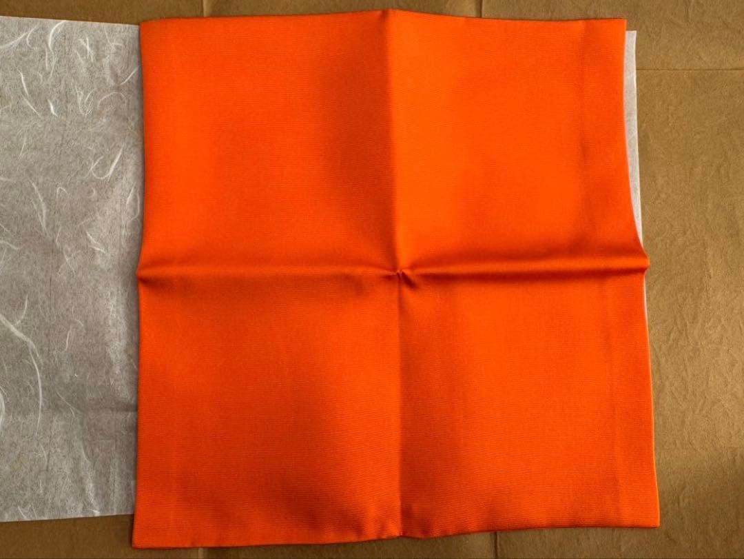 土田友湖 紅御帛紗 朱色 帛紗 茶道具