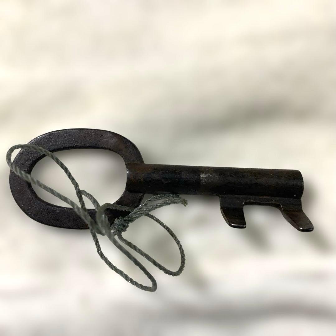 G-7 錠前　古鍵　古道具　アンティーク　美術品　工芸品　鉄製