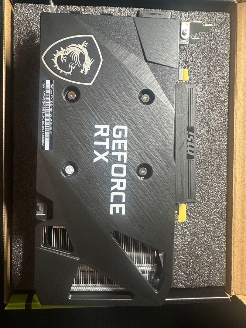 絵画 MSI GeForce RTX 3050 VENTUS 2X XS 8G OC