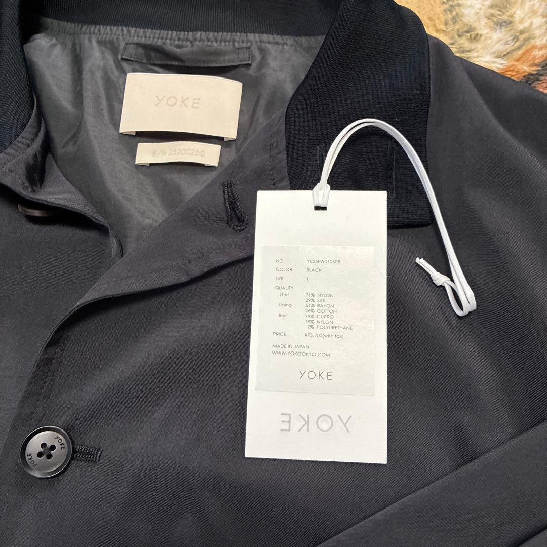 最終価格25AW YOKE Silk Nylon Driving Blouson