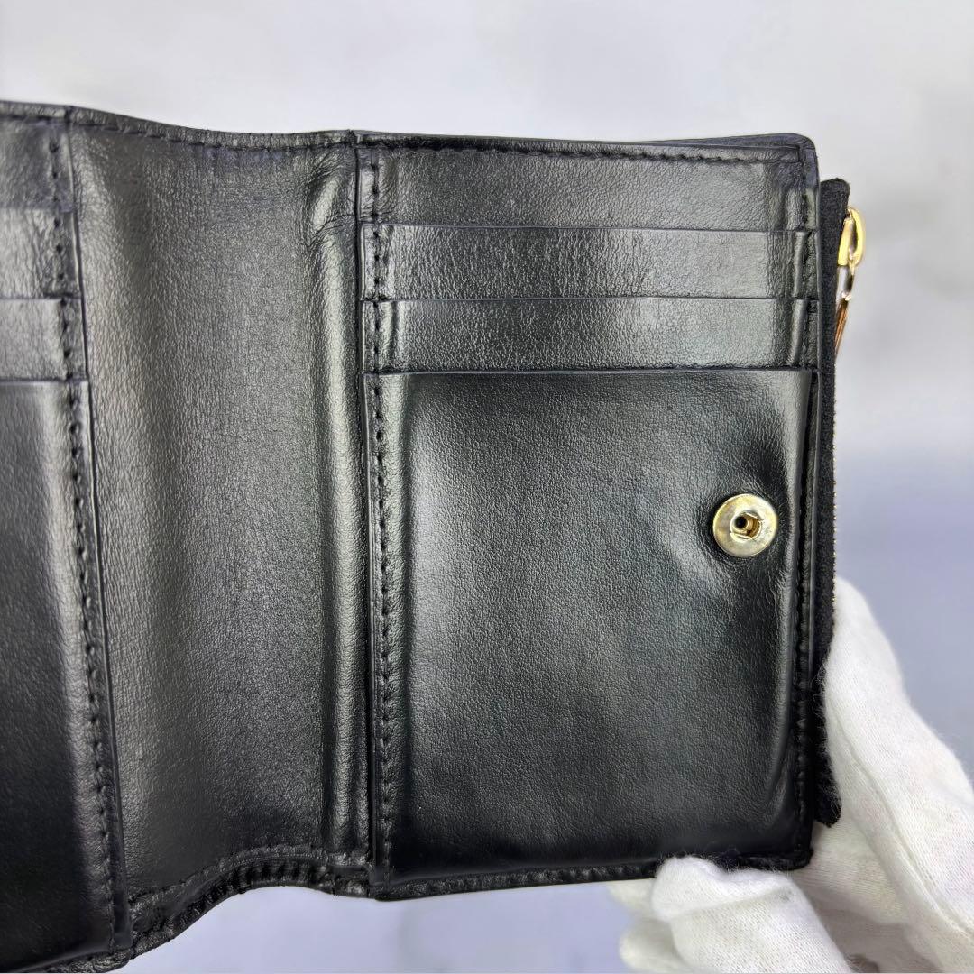 BOTTEGA VENETA　コンパクト財布　2つ折り　カセット