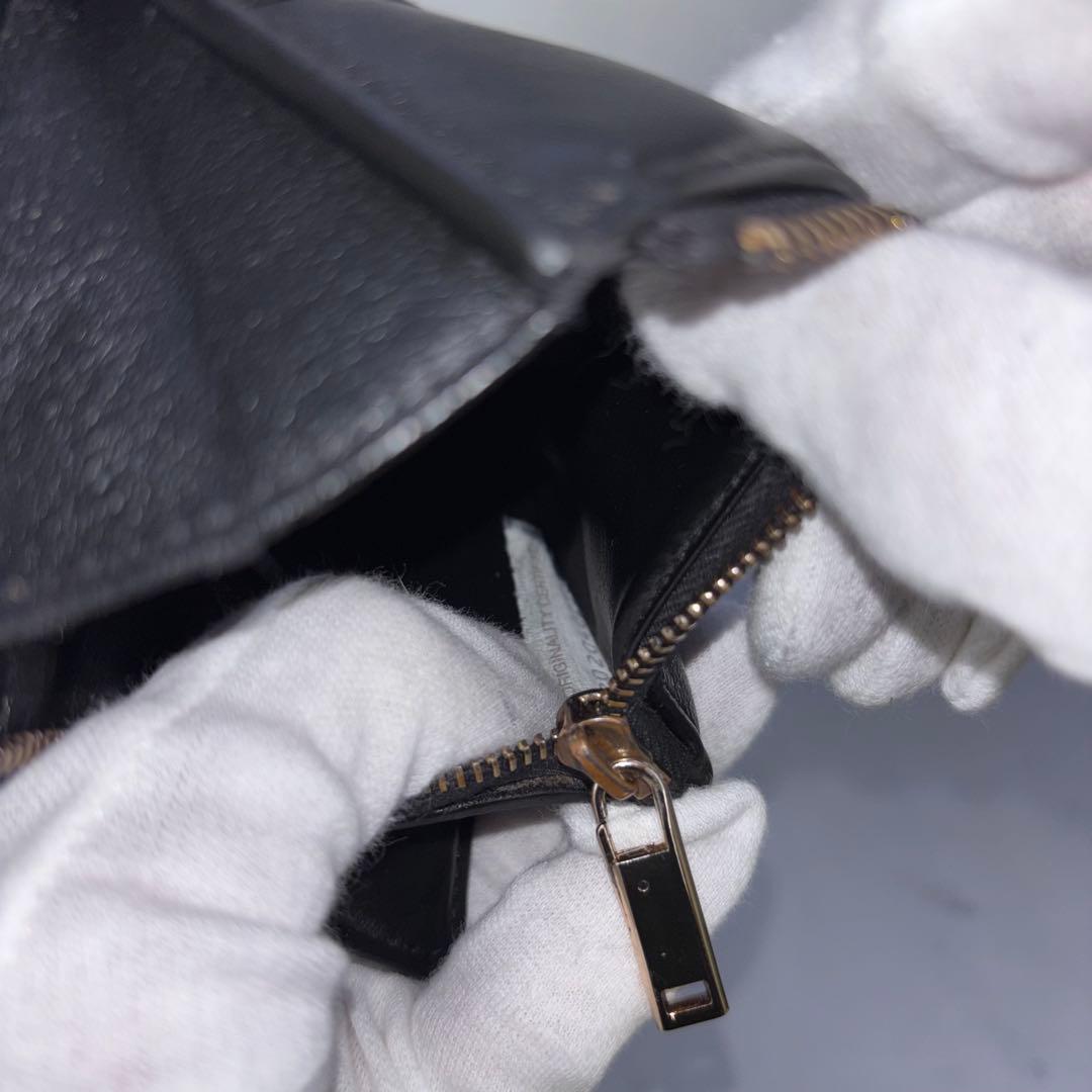 BOTTEGA VENETA　コンパクト財布　2つ折り　カセット