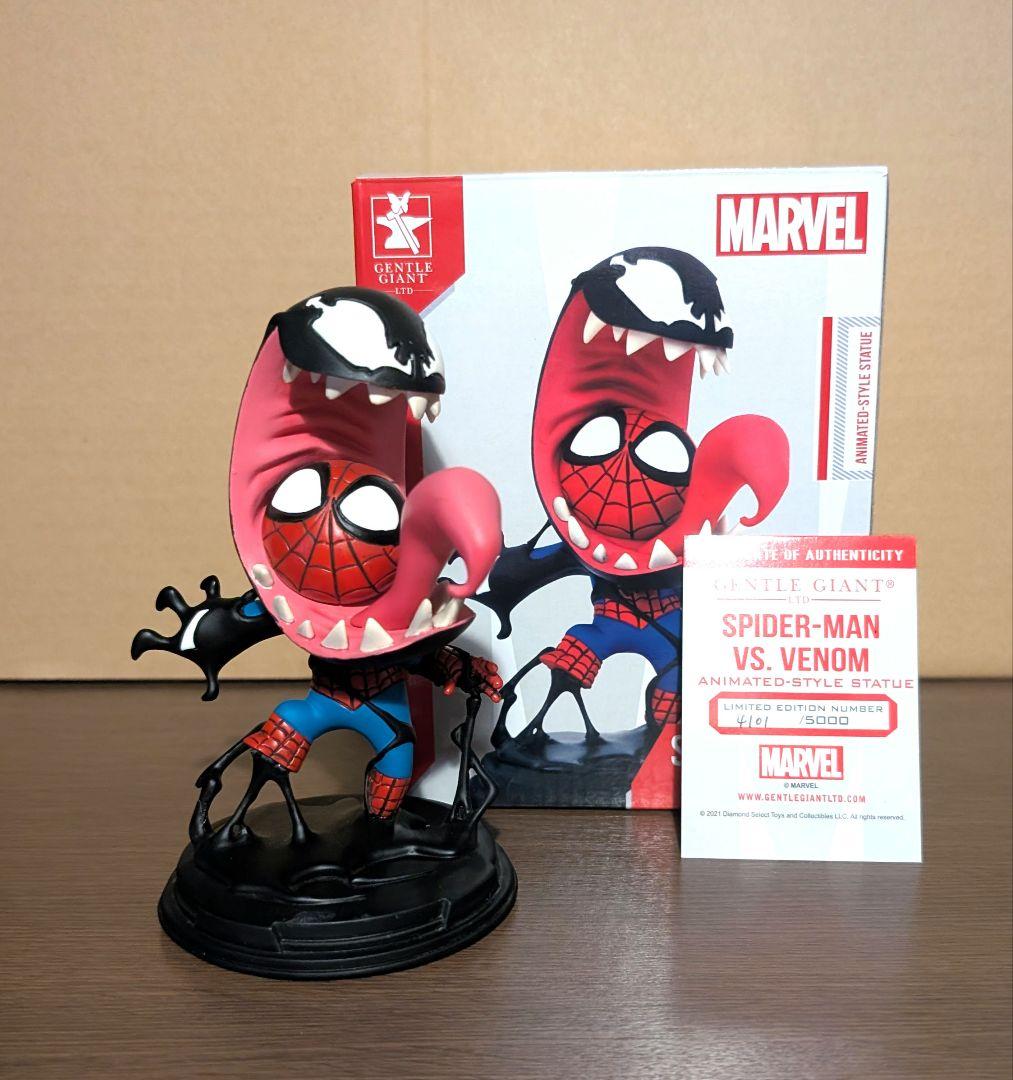 MARVEL スパイダーマン vs ヴェノム フィギュア　ミニスタチュー