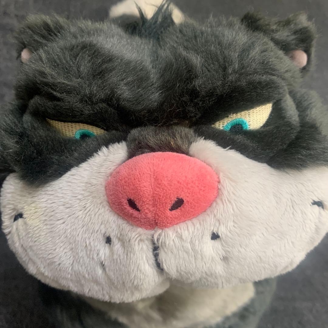 ルシファー　ぬいぐるみ　ディズニーストア　海外　猫　希少