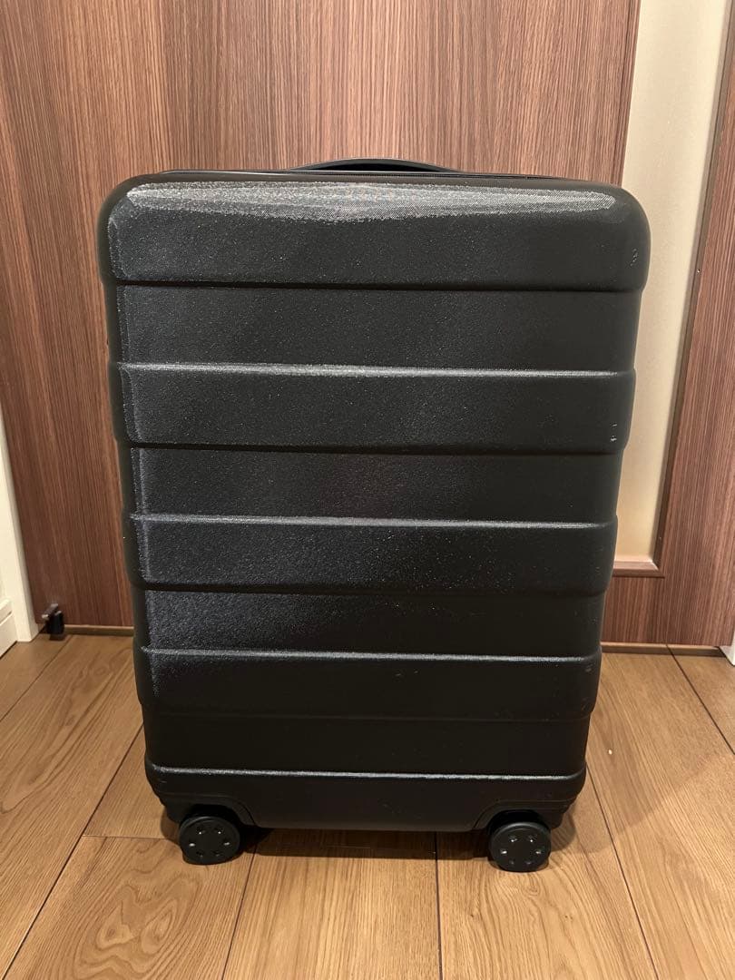 MUJI ストッパー付きキャリーケース 35L 黒