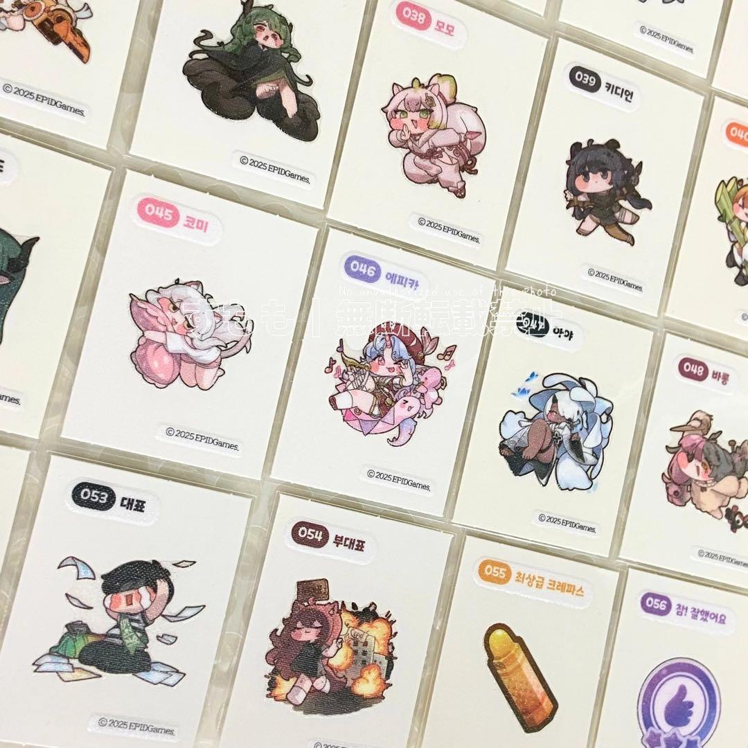 トリッカル emart24 コラボステッカー 56種 コンプリート もちほっぺ