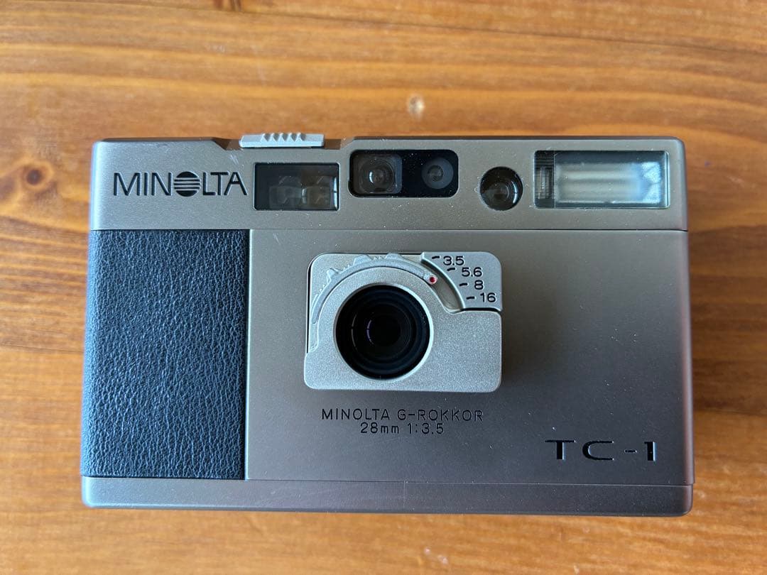 【希少・美品】MINOLTA TC-1 高級コンパクトフィルムカメラ