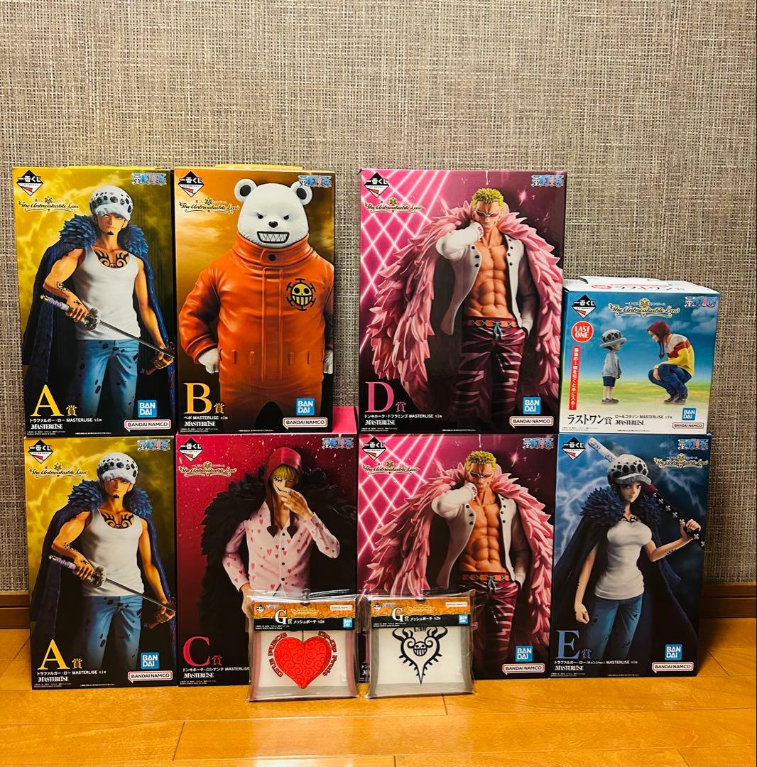 一番くじ ワンピース The Unbreakable Law フィギュアコンプ