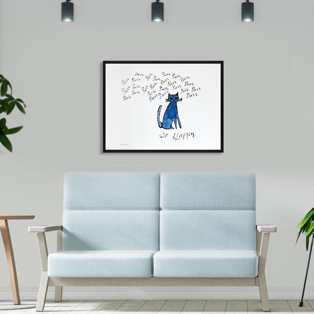 額装済/So Happy ca1958/アンディウォーホル/ポスター/インテリア