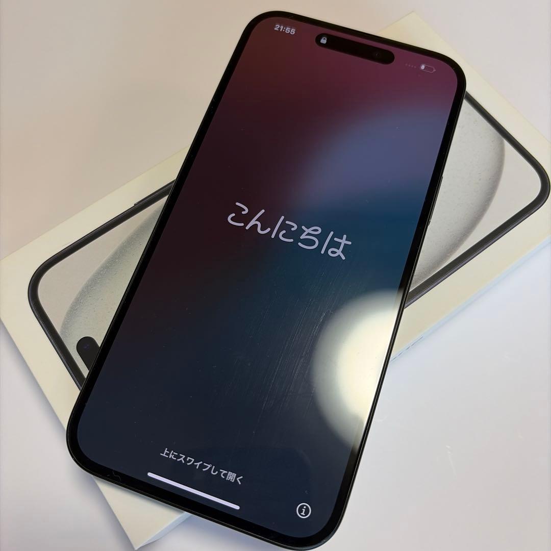 Apple iPhone 15 Plus 512GB ブラック SIMフリー美品