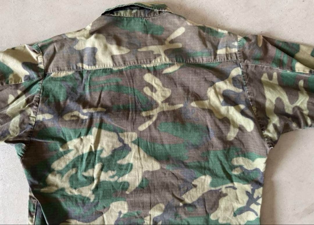 個人装備 US ARMYJUNGLE FATIGUE JACKET4th
