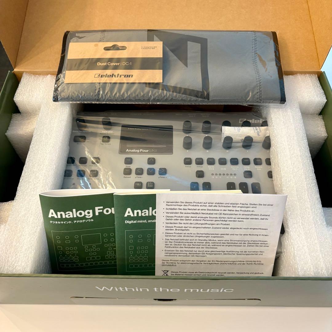 Elektron Analog Four MKII + デュアルカバー DC-1