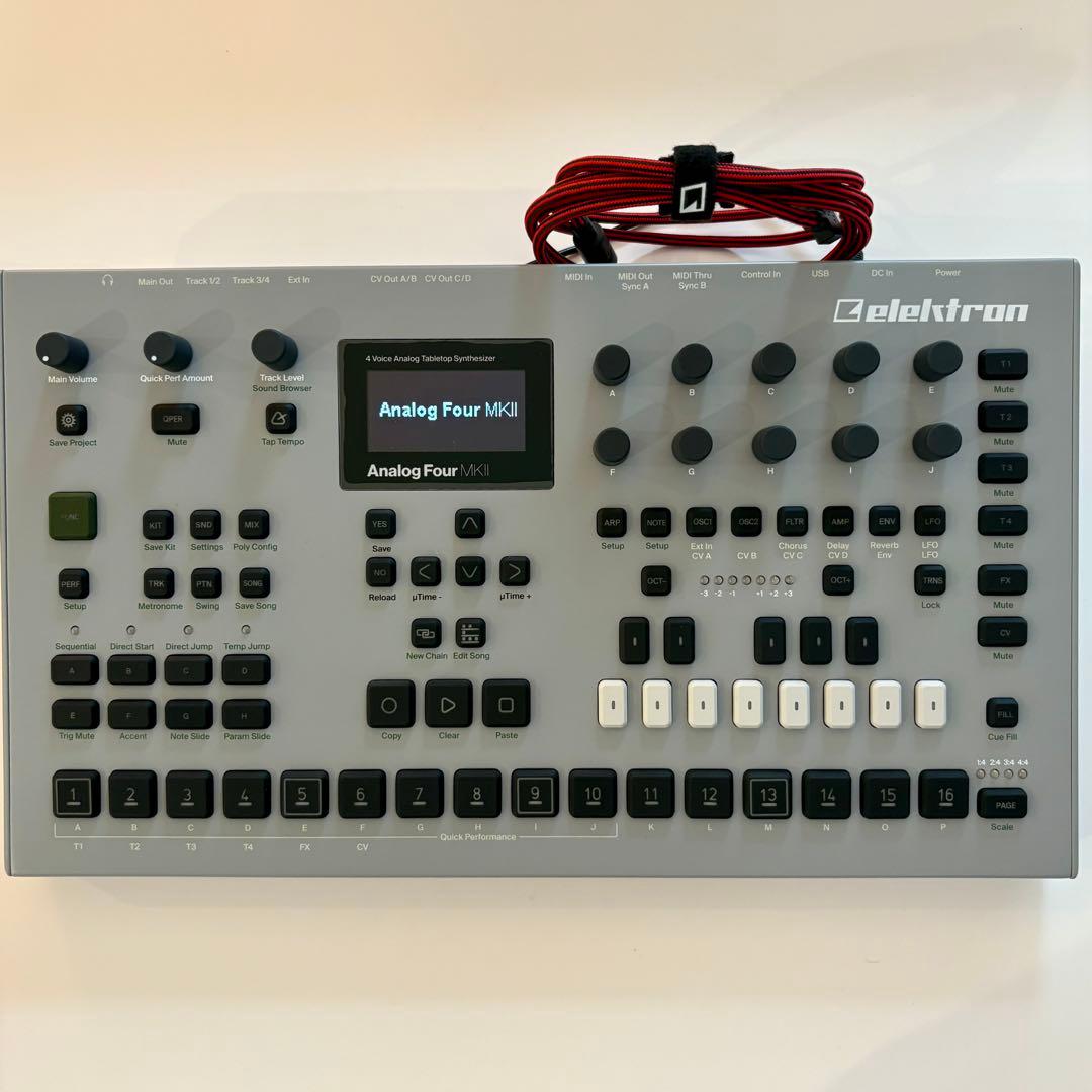 Elektron Analog Four MKII + デュアルカバー DC-1